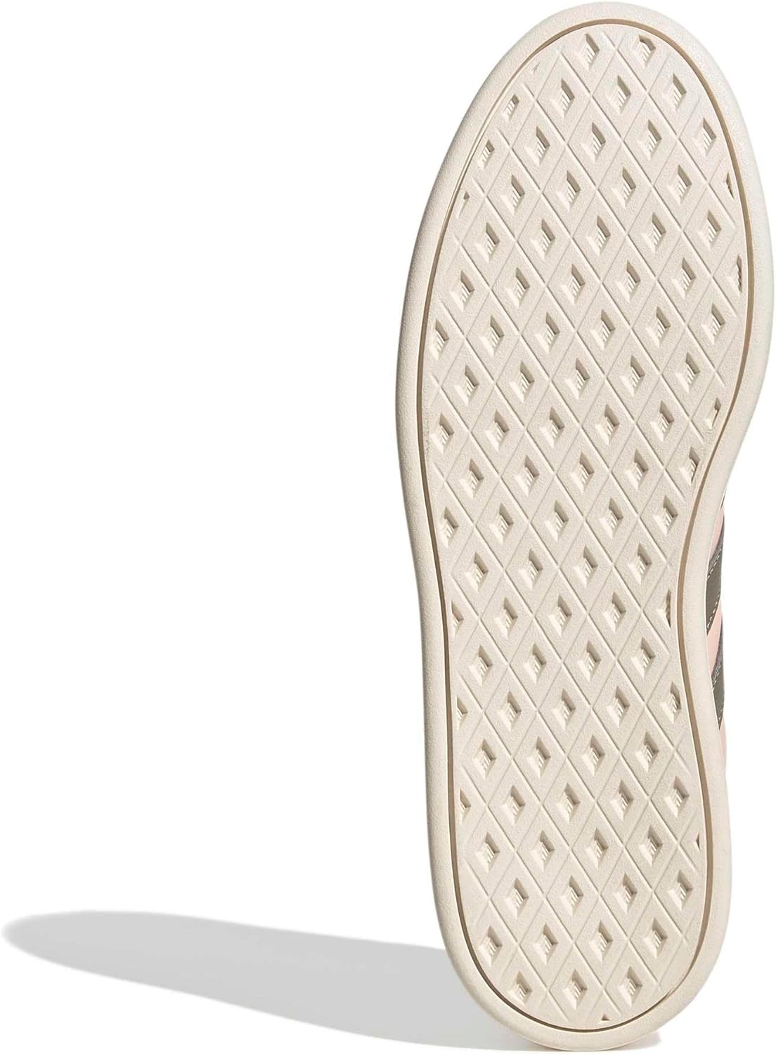 image:imageadidas Womens Breaknet Sleek SneakersBlush PinkCyber MetallicWonder White