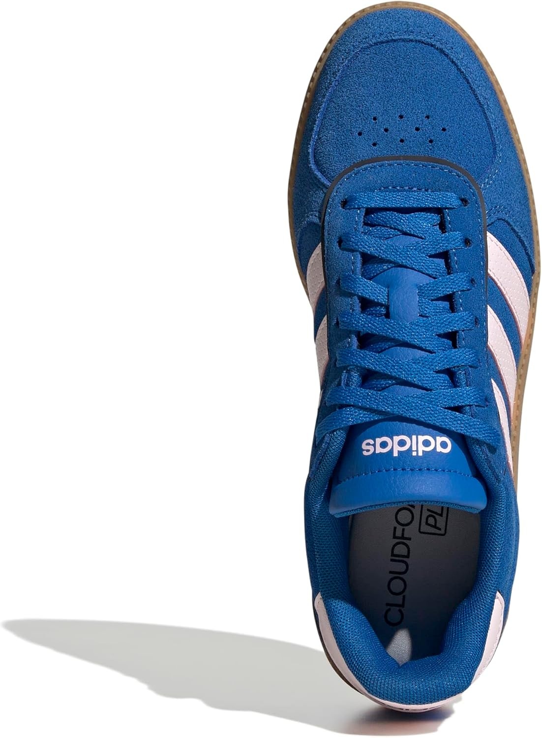 image:imageadidas Womens Breaknet Sleek SneakersBright RoyalClear PinkCarbon