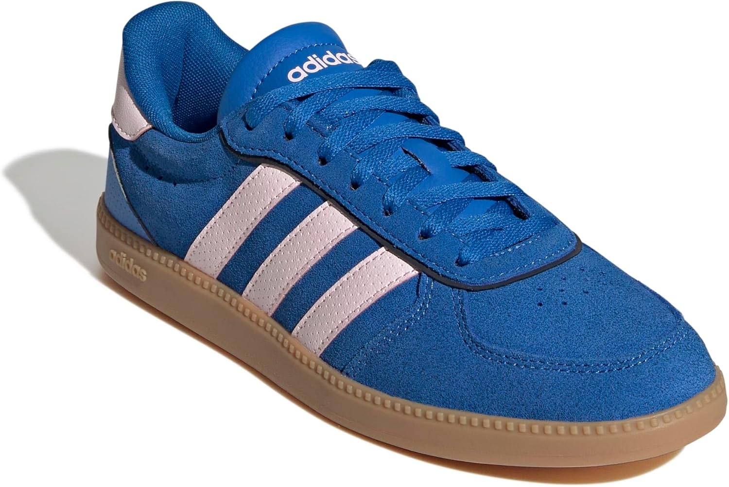 image:imageadidas Womens Breaknet Sleek SneakersBright RoyalClear PinkCarbon