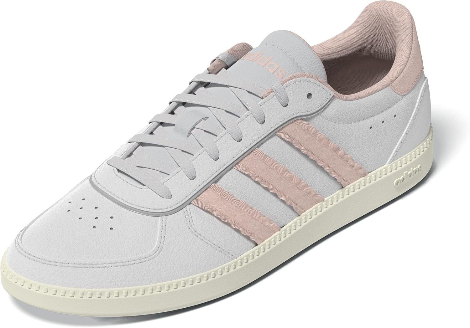 image:imageadidas Womens Breaknet Sleek SneakersChalk WhiteBlush PinkOff White