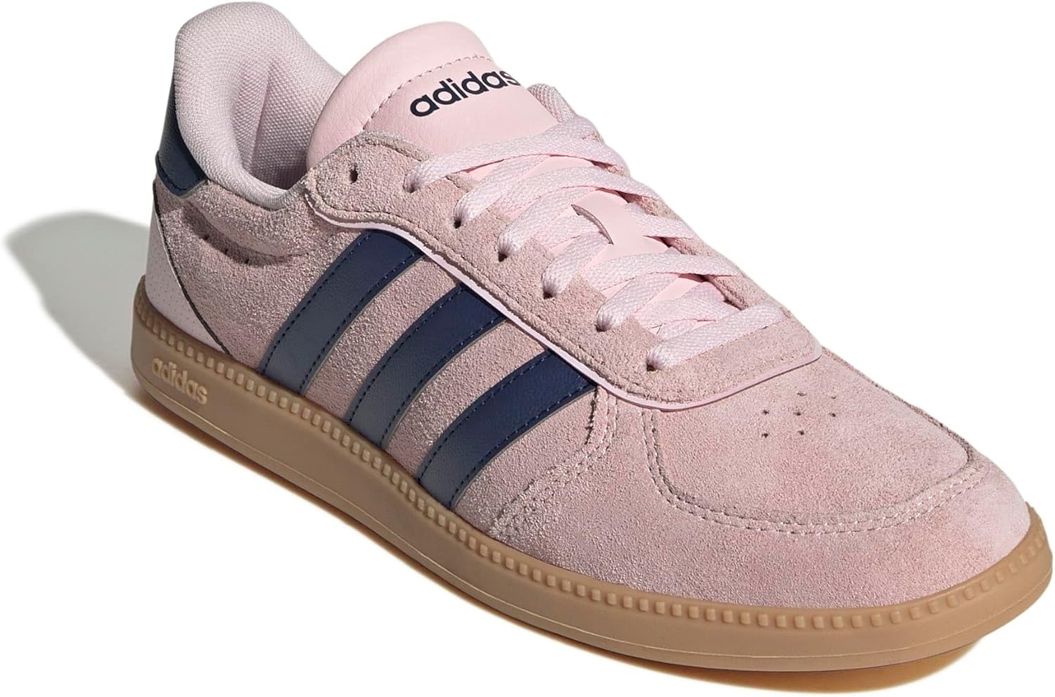 image:imageadidas Womens Breaknet Sleek SneakersClear Pink Dark Blue Gum 3