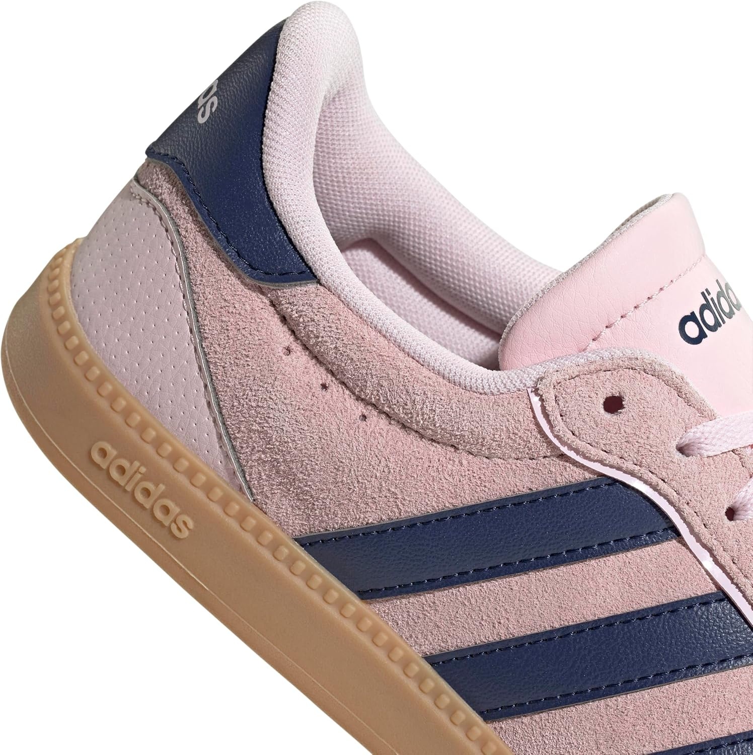 image:imageadidas Womens Breaknet Sleek SneakersClear Pink Dark Blue Gum 3