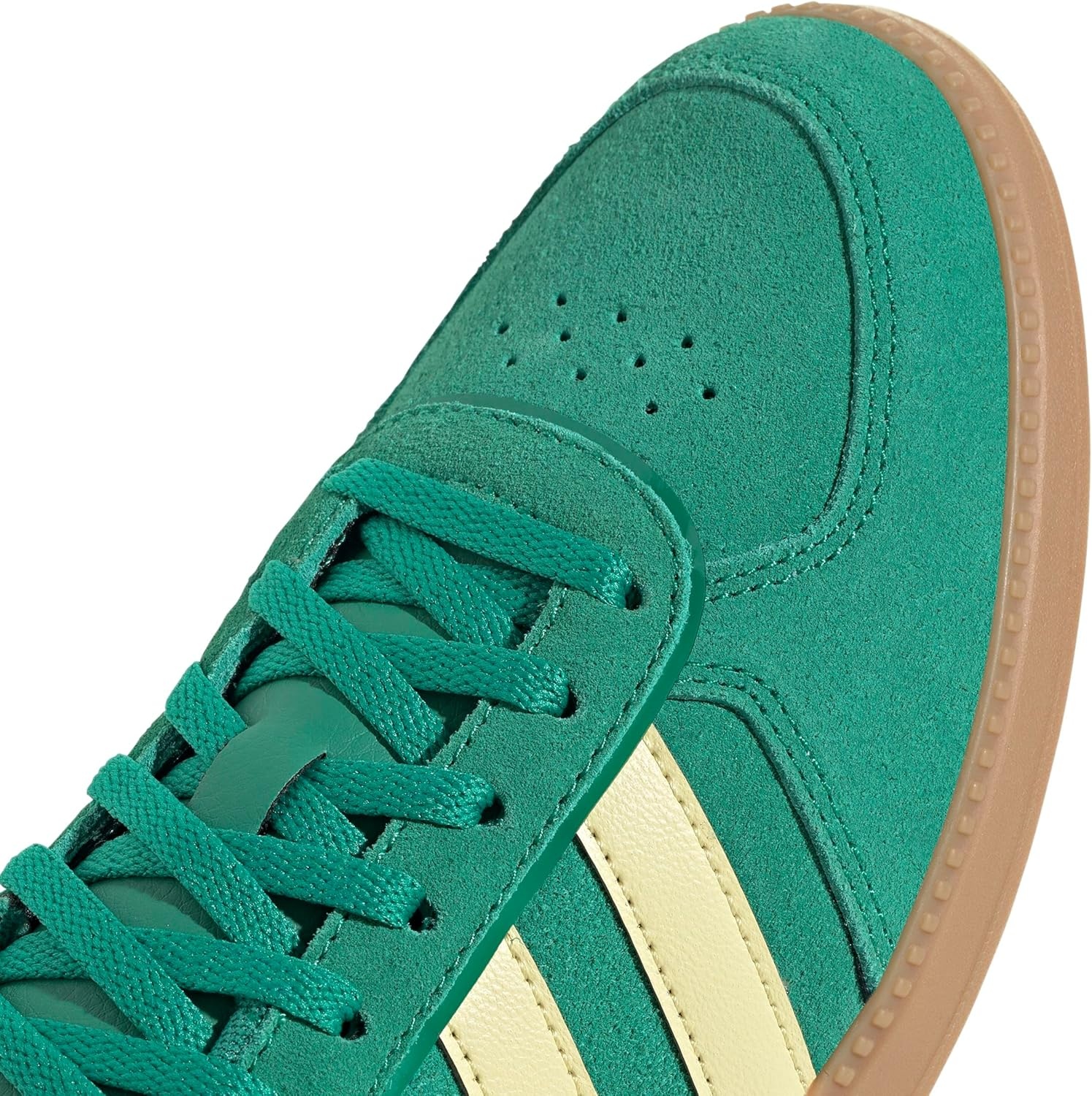image:imageadidas Womens Breaknet Sleek SneakersCourt GreenAlmost YellowGum