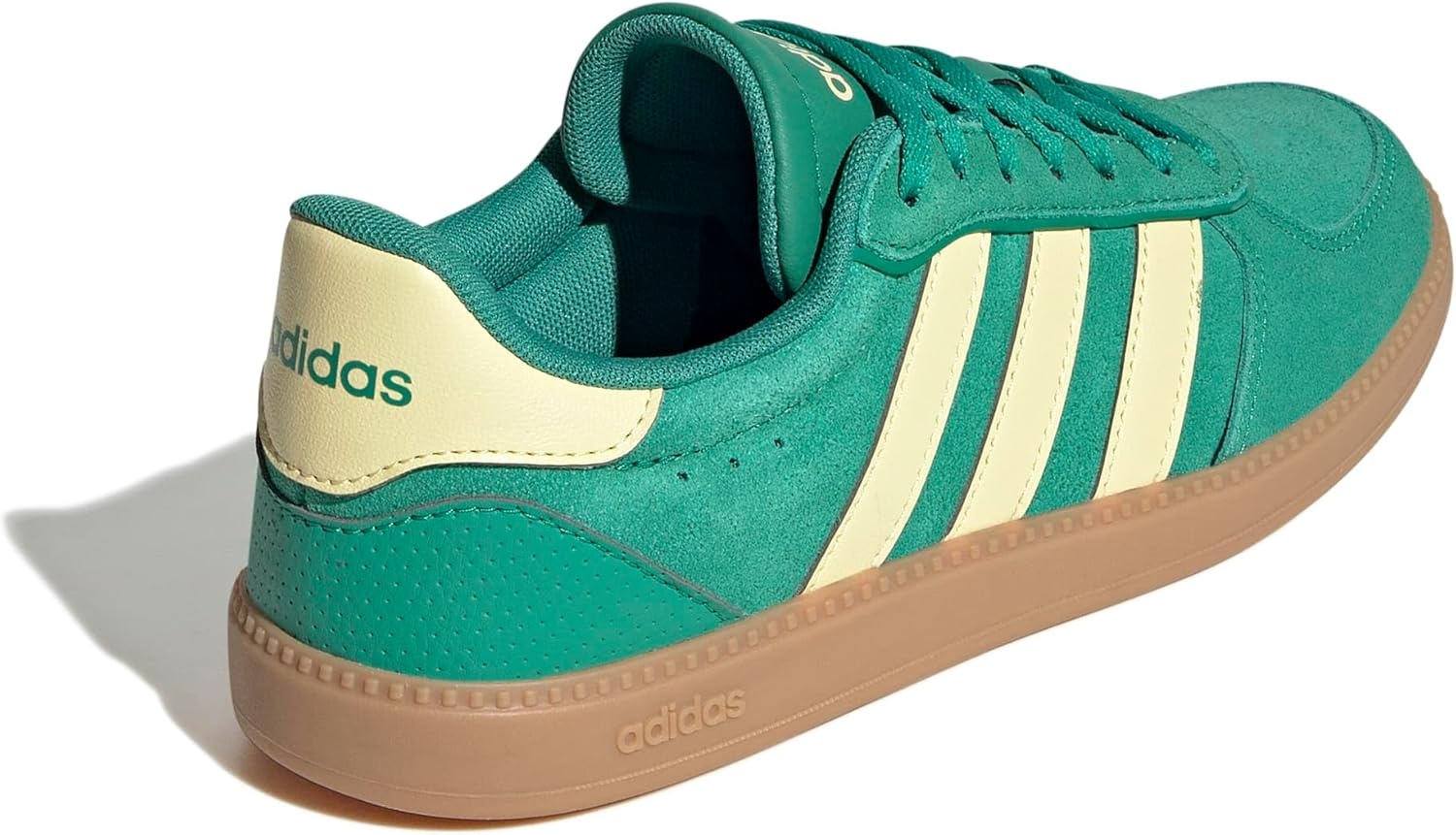image:imageadidas Womens Breaknet Sleek SneakersCourt GreenAlmost YellowGum