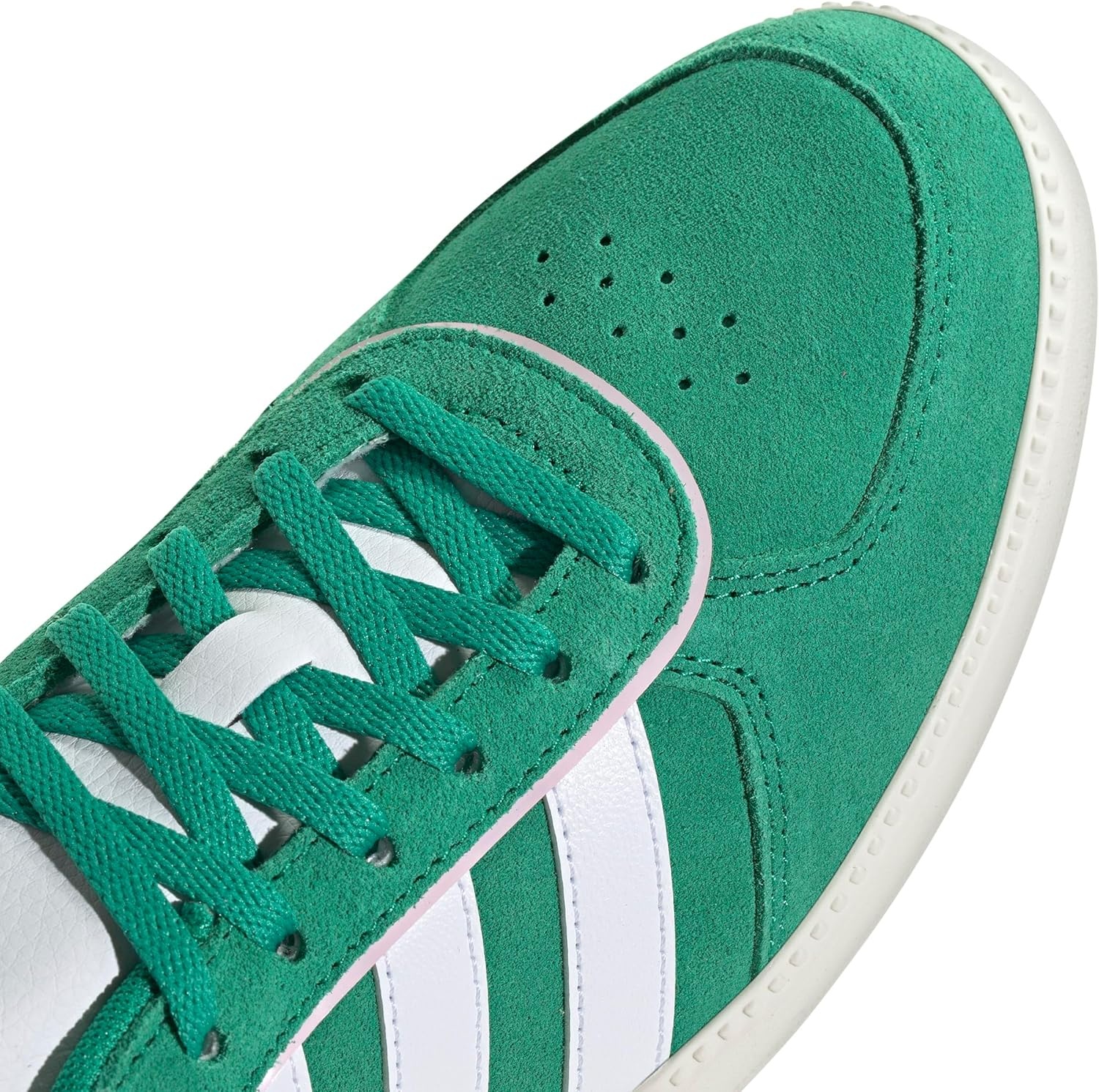 image:imageadidas Womens Breaknet Sleek SneakersCourt GreenWhiteClear Pink