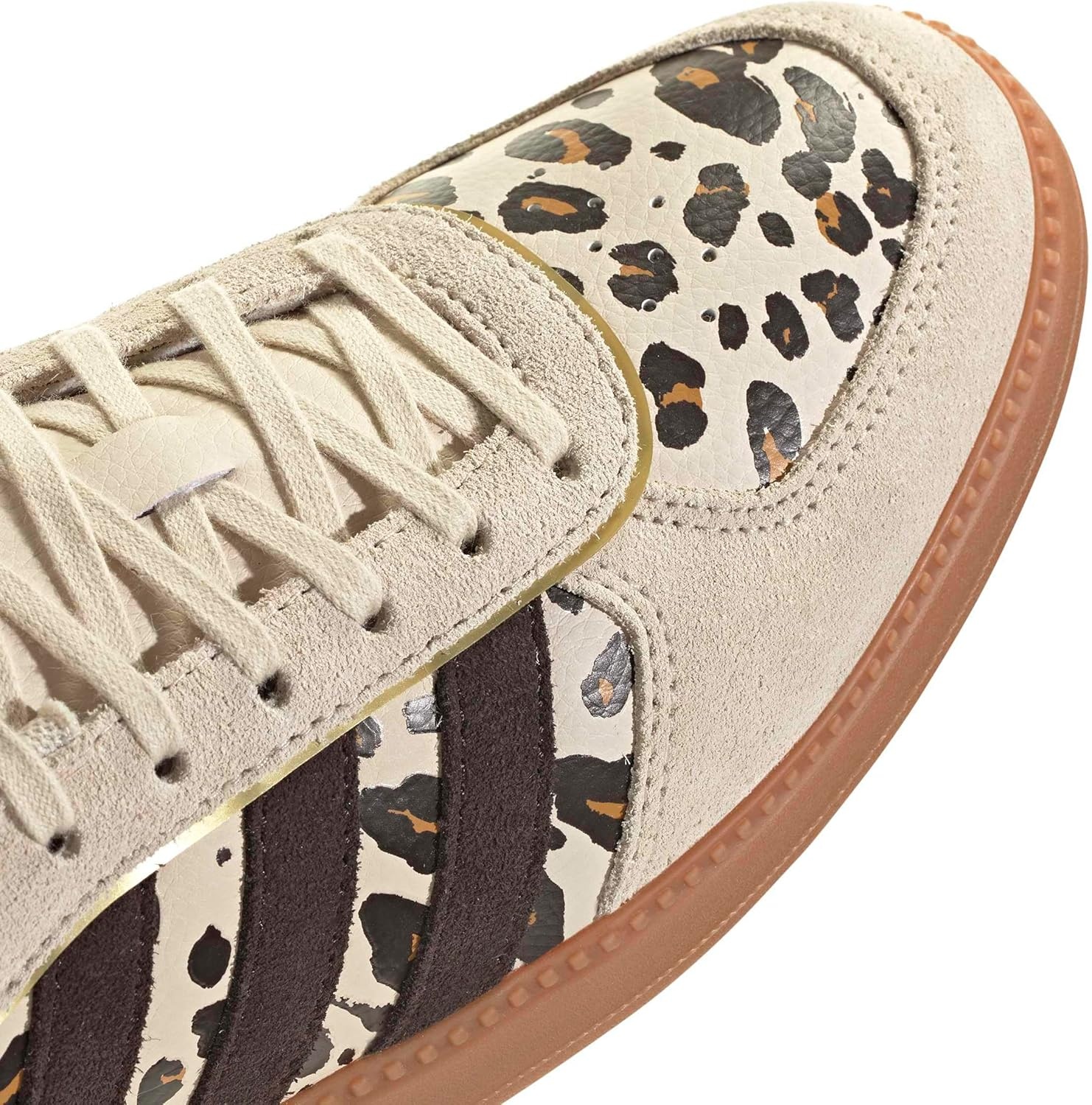 image:imageadidas Womens Breaknet Sleek SneakersCrystal LinenAurora CoffeeMatte Gold