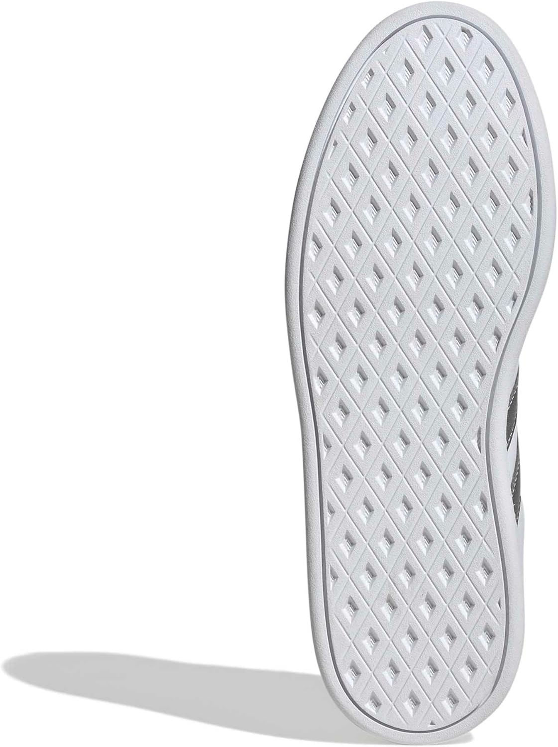 image:imageadidas Womens Breaknet Sleek SneakersFtwr White Silver Met Footwear White