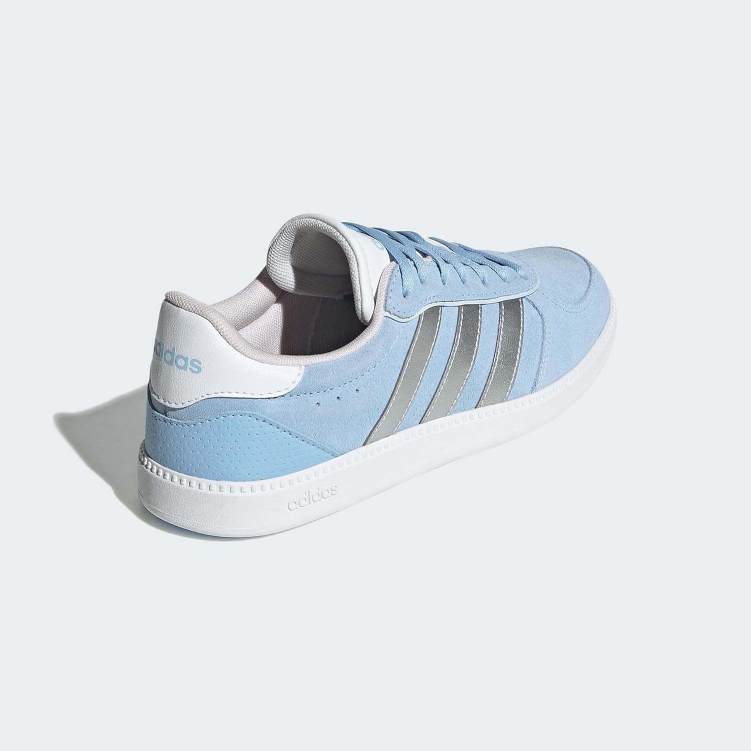 image:imageadidas Womens Breaknet Sleek SneakersGloblu Silvmt Halblu