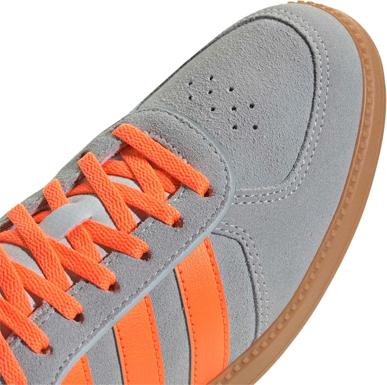 image:imageadidas Womens Breaknet Sleek SneakersHalo BlueLucid OrangeGum