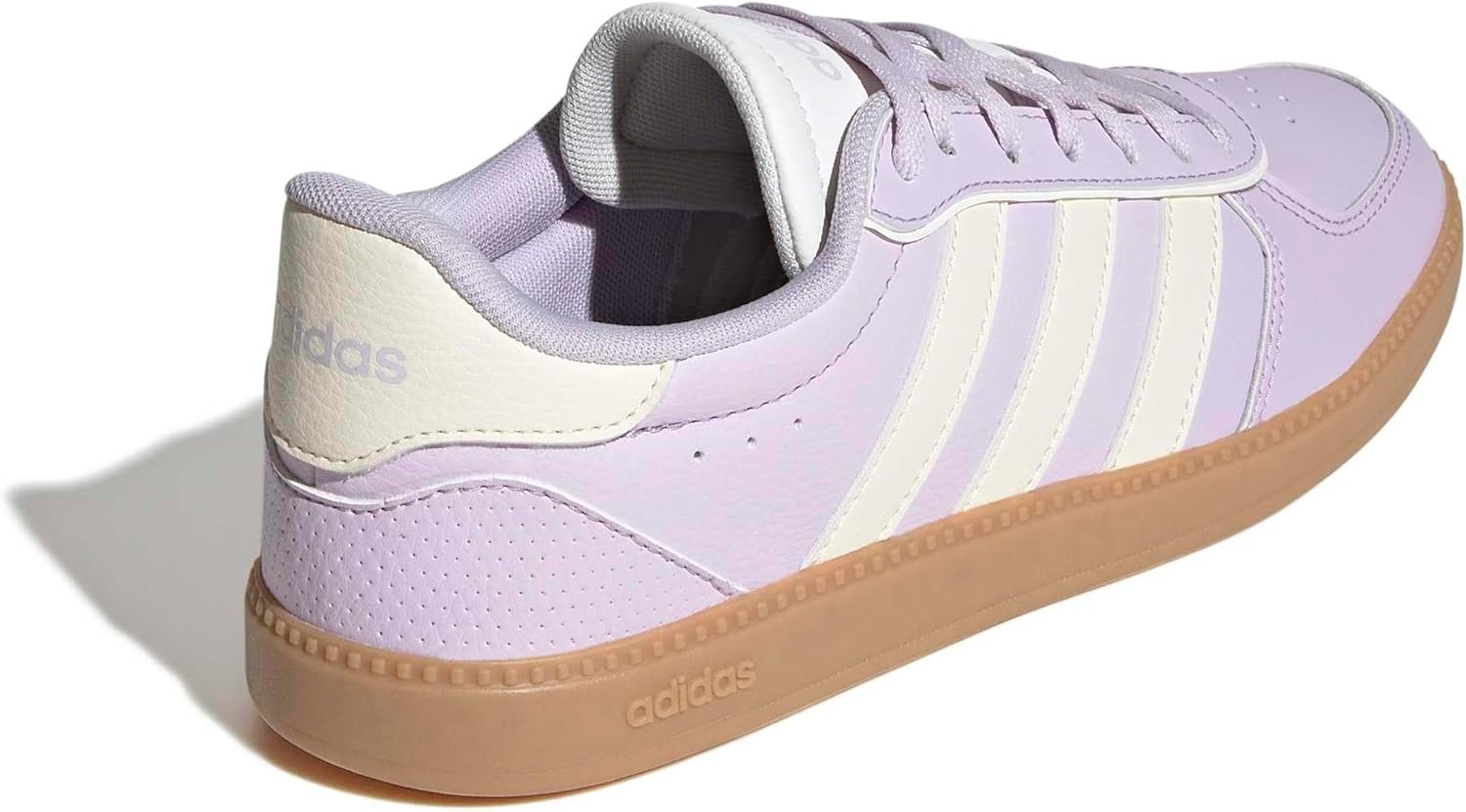 image:imageadidas Womens Breaknet Sleek SneakersIce LavenderCream WhiteGum