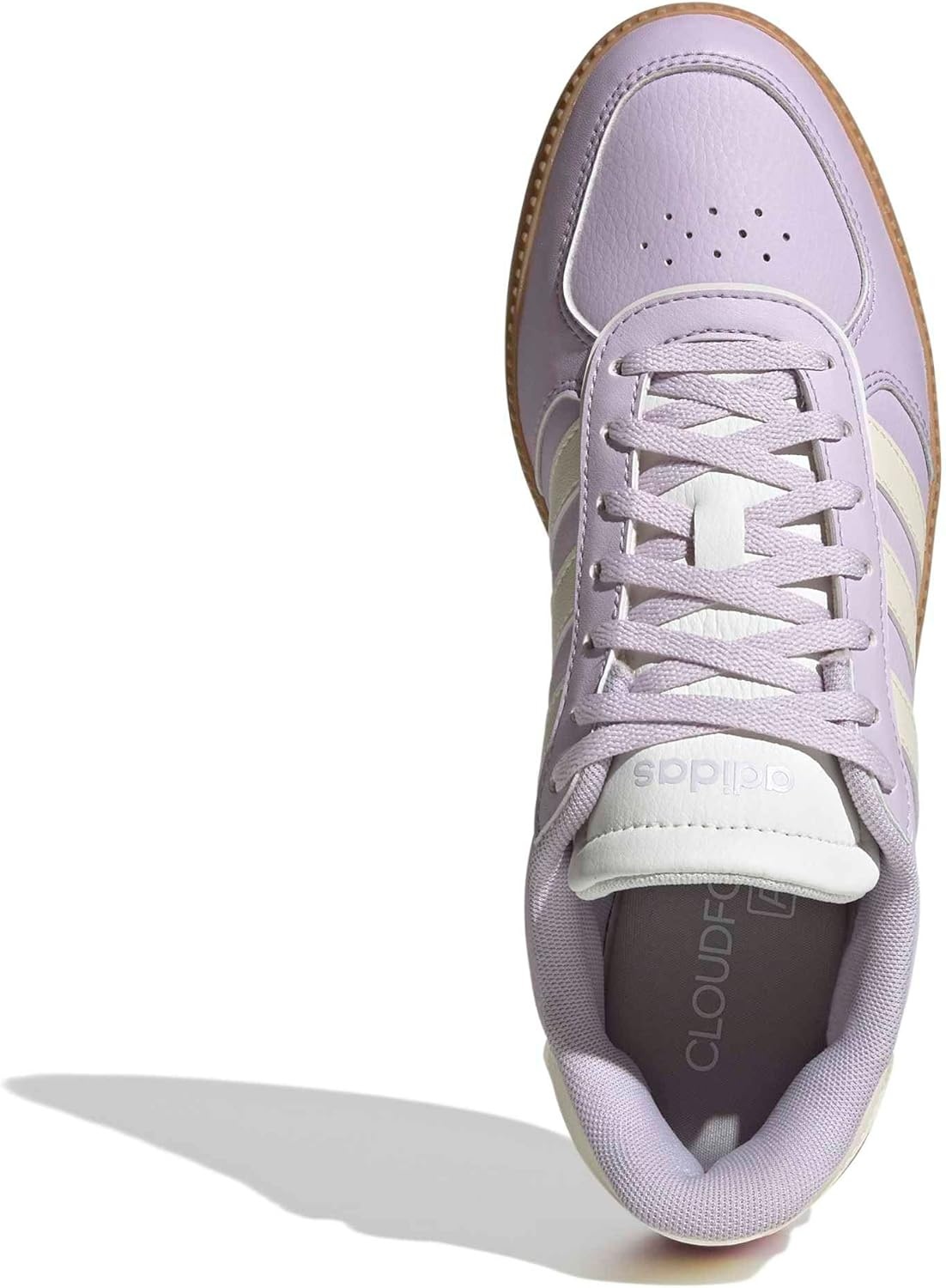 image:imageadidas Womens Breaknet Sleek SneakersIce LavenderCream WhiteGum