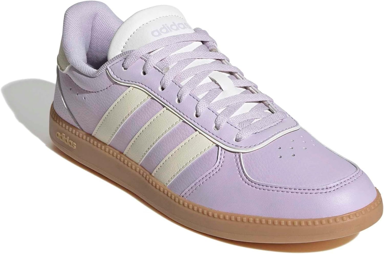 image:imageadidas Womens Breaknet Sleek SneakersIce LavenderCream WhiteGum