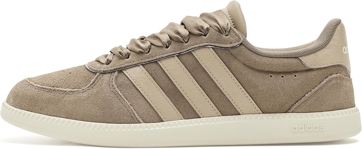 image:imageadidas Womens Breaknet Sleek SneakersKhaki SixGold RwOff White
