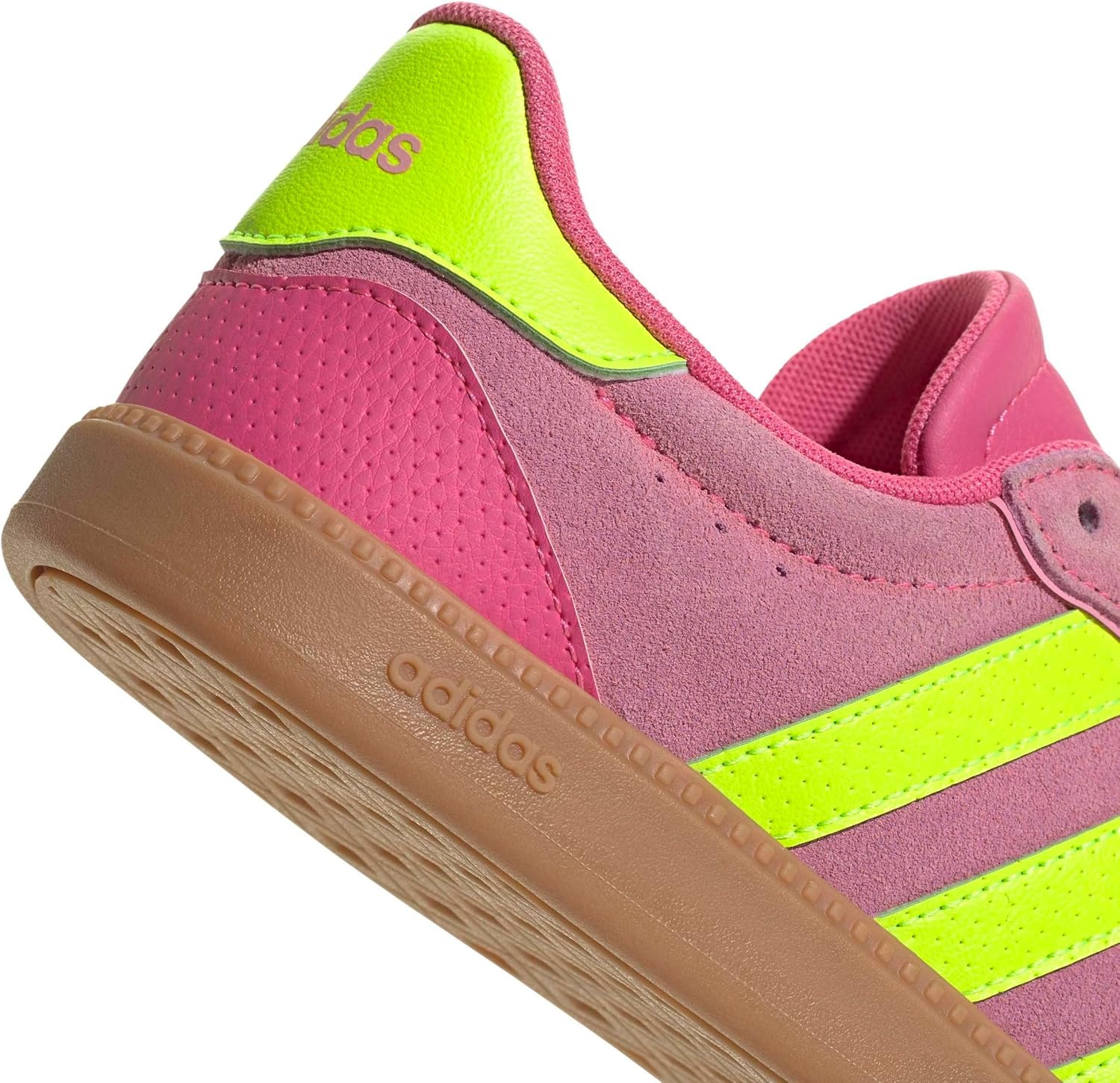 image:imageadidas Womens Breaknet Sleek SneakersPulse MagentaLucid LemonBliss Pink
