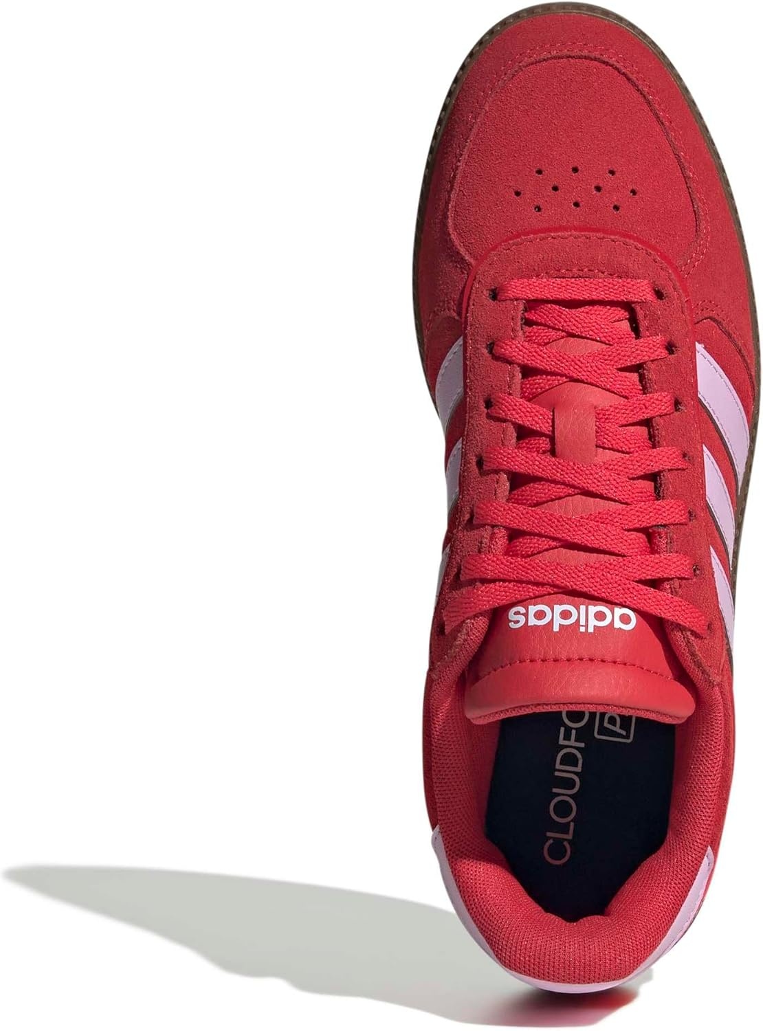 image:imageadidas Womens Breaknet Sleek SneakersPure RubyBliss LilacGum
