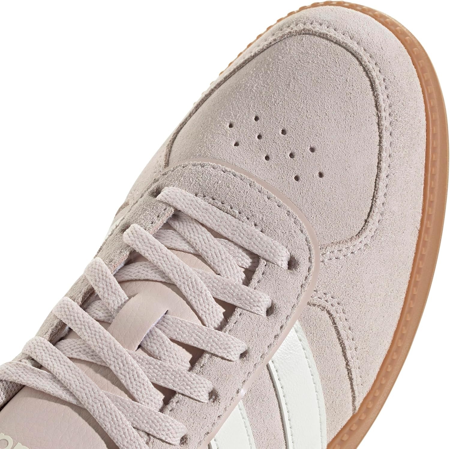 image:imageadidas Womens Breaknet Sleek SneakersPutty MauveWhiteGum