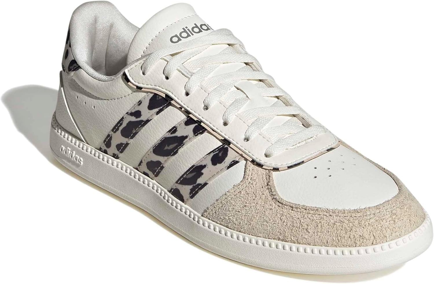 image:imageadidas Womens Breaknet Sleek SneakersWhiteCrystal LinenKhaki