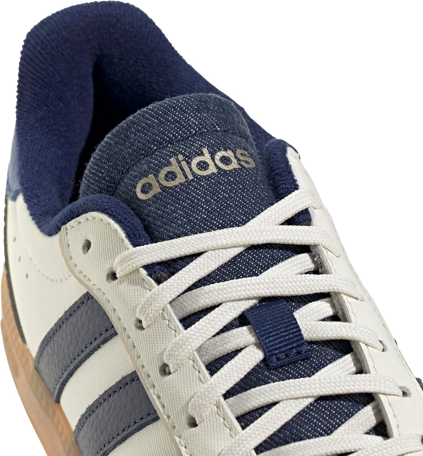 image:imageadidas Womens Breaknet Sleek SneakersWhiteDark BlueTeam Royal Blue