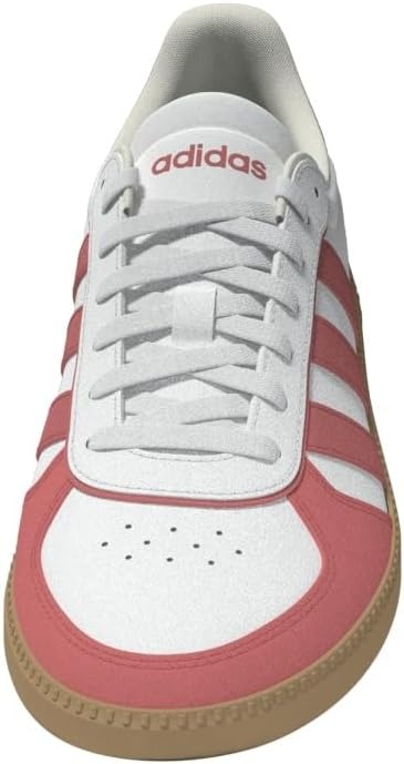 image:imageadidas Womens Breaknet Sleek SneakersWhitePreloved ScarletOff White
