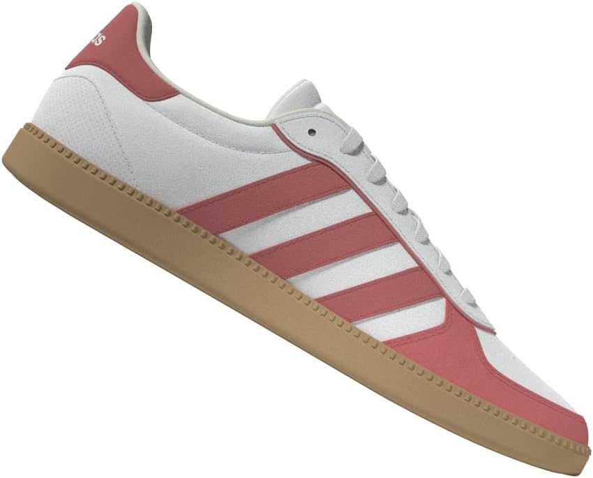image:imageadidas Womens Breaknet Sleek SneakersWhitePreloved ScarletOff White