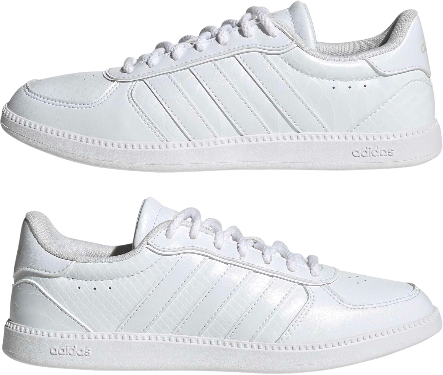 image:imageadidas Womens Breaknet Sleek SneakersWhiteWhiteWhite