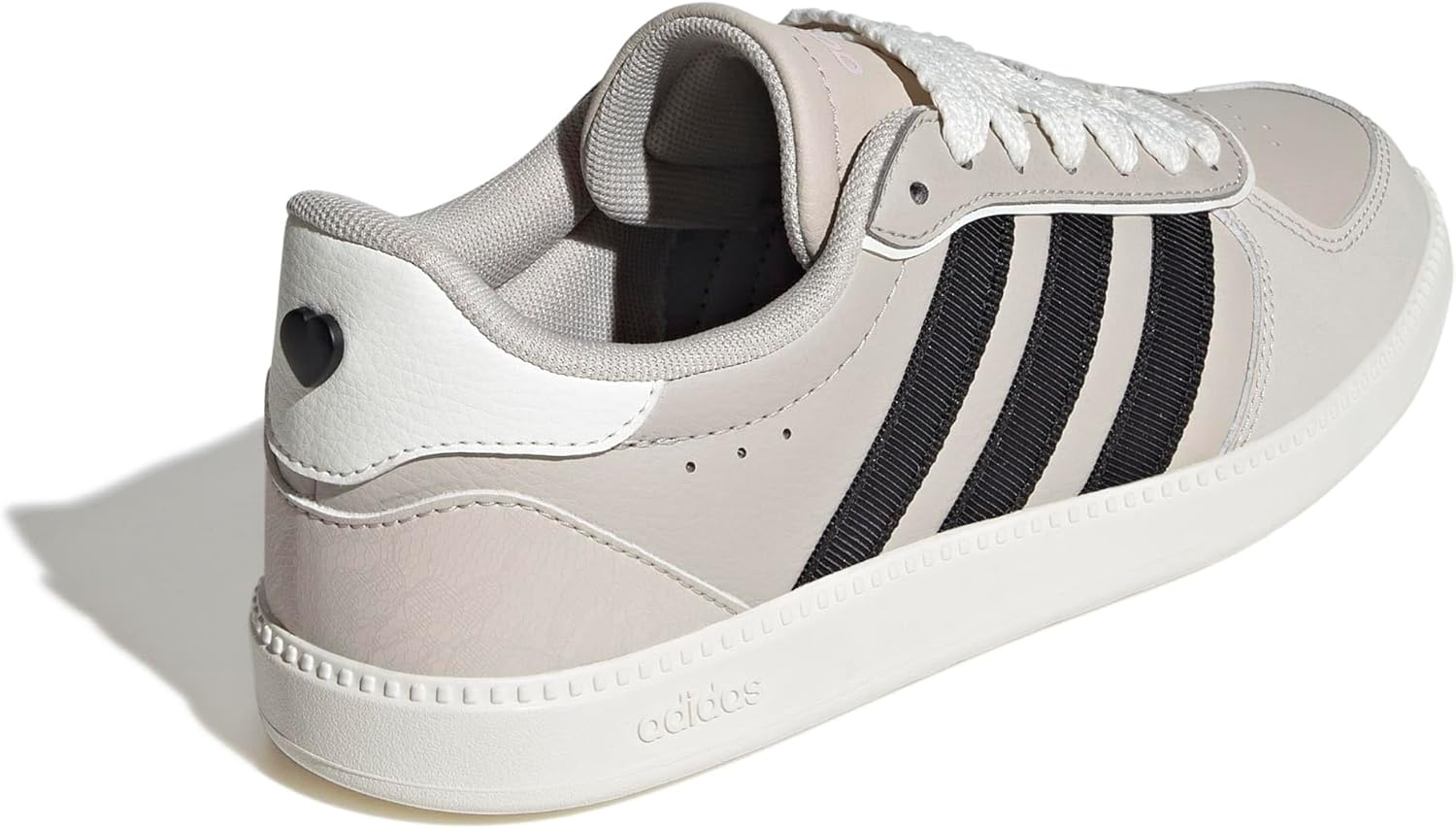 image:imageadidas Womens Breaknet Sleek SneakersWonder AluminaBlackClear Pink