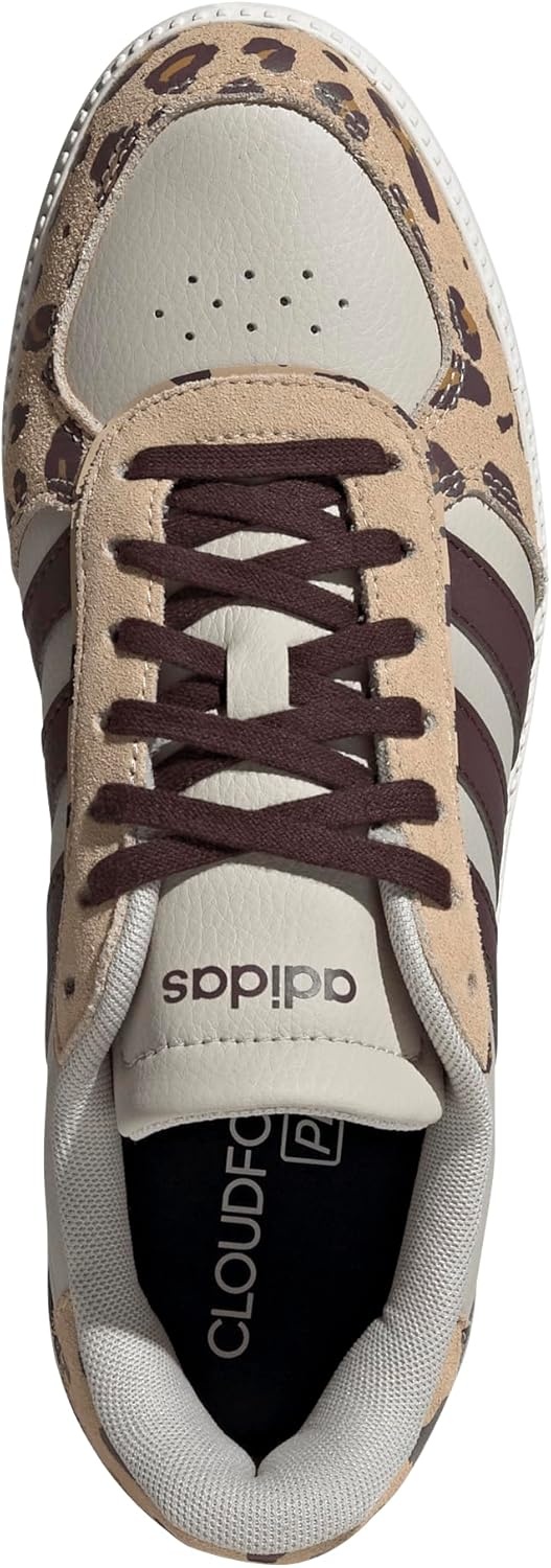 image:imageadidas Womens Breaknet Sleek SneakersWonder AluminaShadow BrownMagic Beige