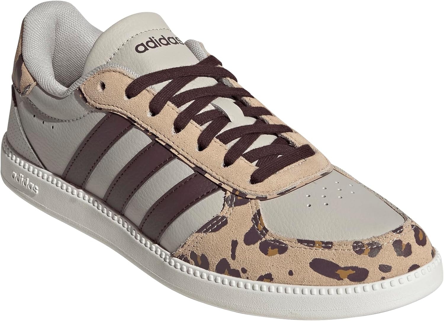image:imageadidas Womens Breaknet Sleek SneakersWonder AluminaShadow BrownMagic Beige