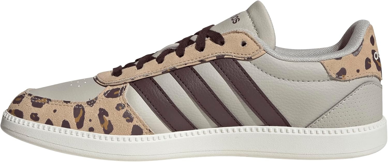 image:imageadidas Womens Breaknet Sleek SneakersWonder AluminaShadow BrownMagic Beige