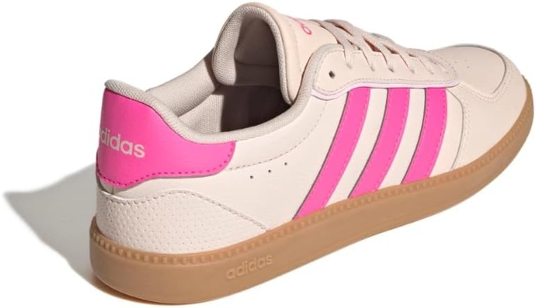image:imageadidas Womens Breaknet Sleek SneakersWonder QuartzLucid PinkGum