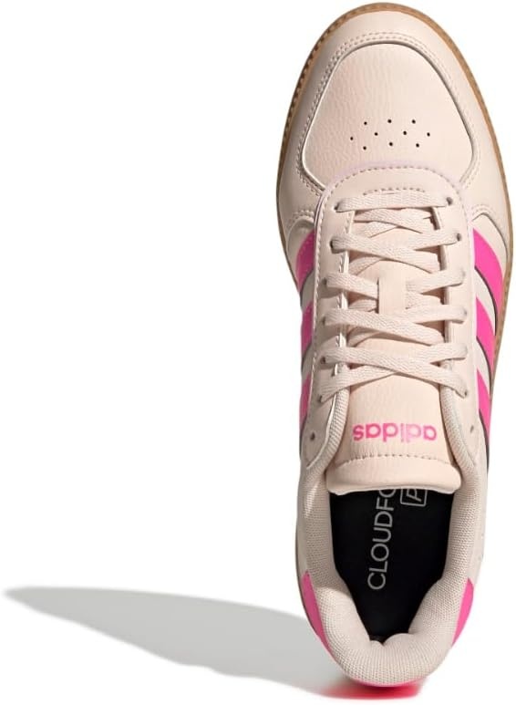 image:imageadidas Womens Breaknet Sleek SneakersWonder QuartzLucid PinkGum