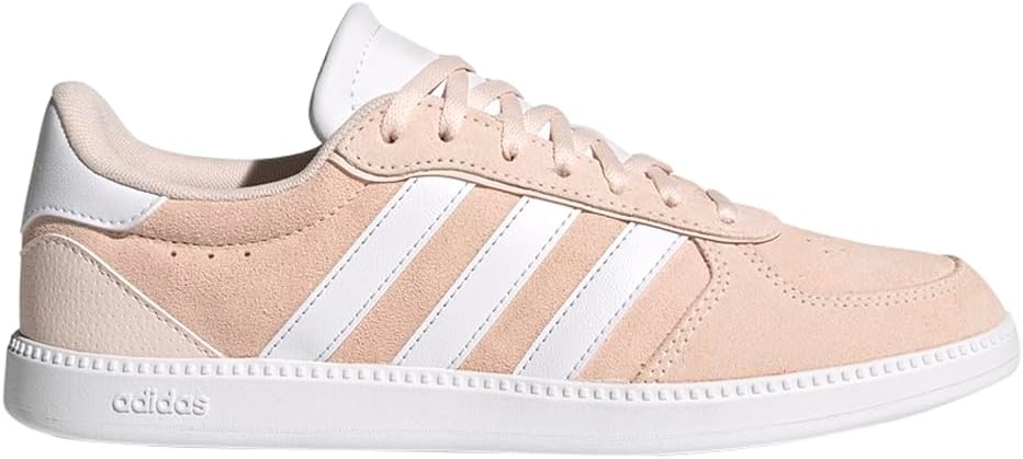 image:imageadidas Womens Breaknet Sleek SneakersWonder QuartzWhitePutty Mauve