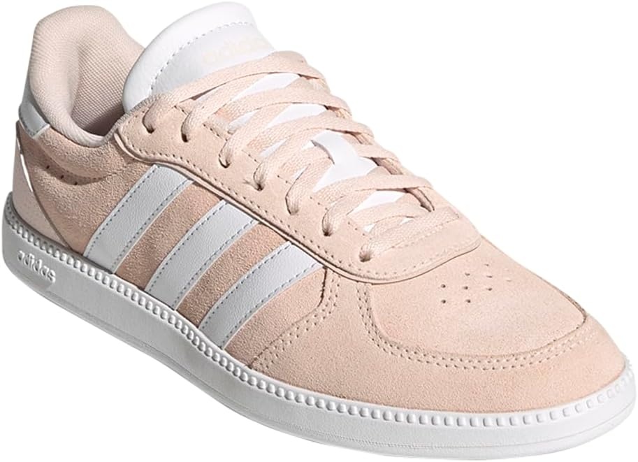 image:imageadidas Womens Breaknet Sleek SneakersWonder QuartzWhitePutty Mauve