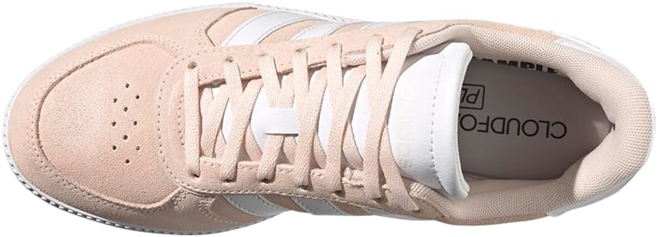 image:imageadidas Womens Breaknet Sleek SneakersWonder QuartzWhitePutty Mauve