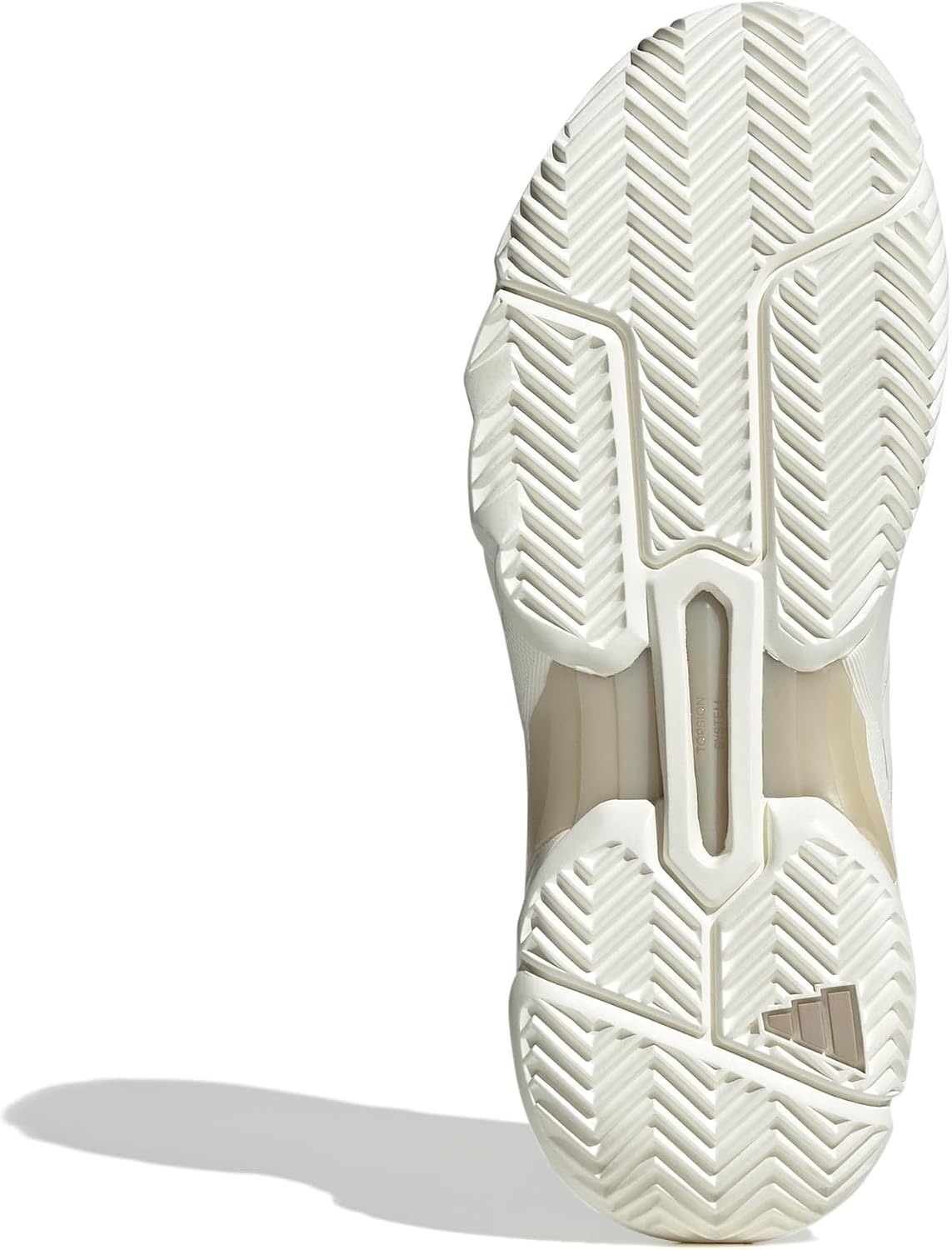 image:imageadidas Womens Courtjam Control 3 Tennis Sneakers Shoes WhiteOff WhiteOff WhiteChampagne Metallic