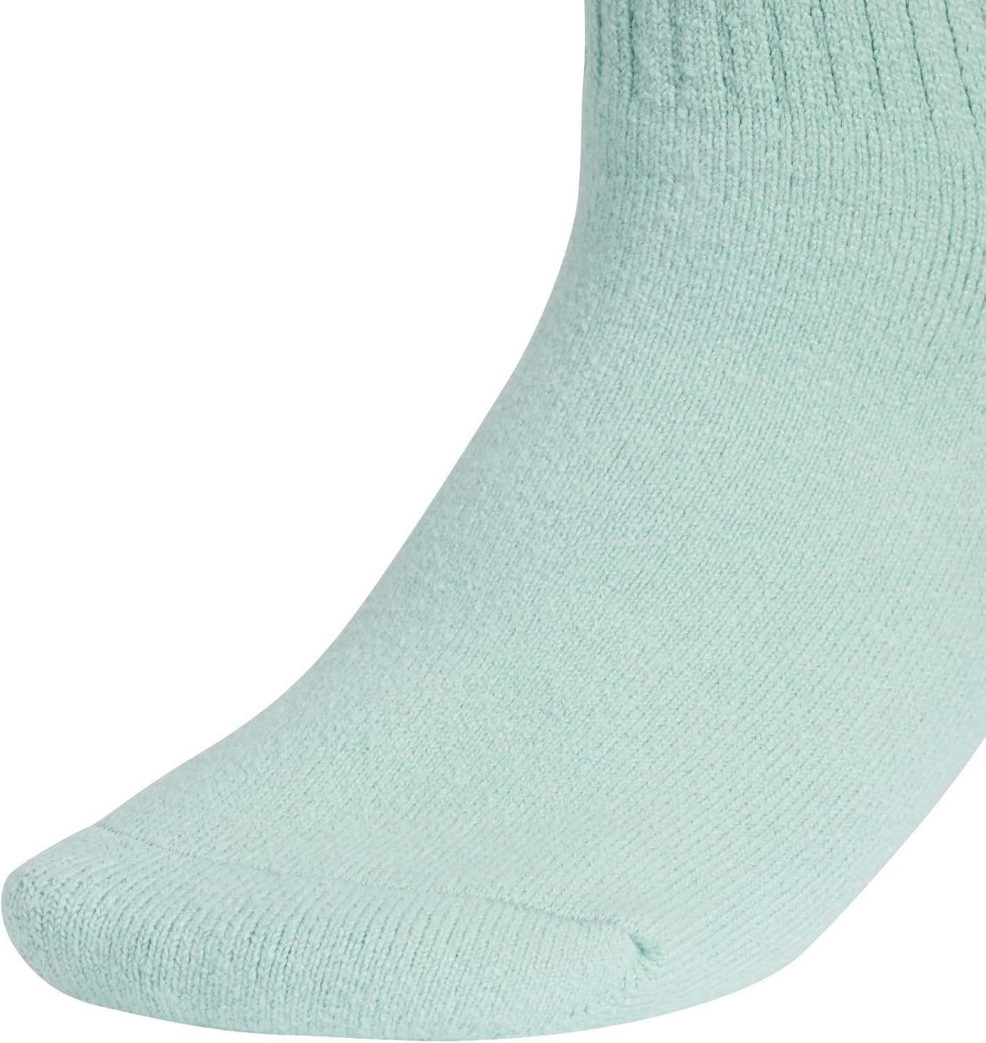 image:imageadidas Womens Cushioned Comfort Socks 3 Pairs Super Soft amp CozyCrew1Hazy GreenWonder BeigeWonder White