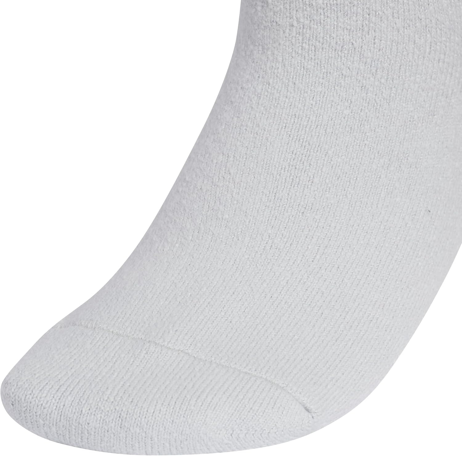 image:imageadidas Womens Cushioned Comfort Socks 3 Pairs Super Soft amp CozyCrew2Clear Onix GreyBlackWhite