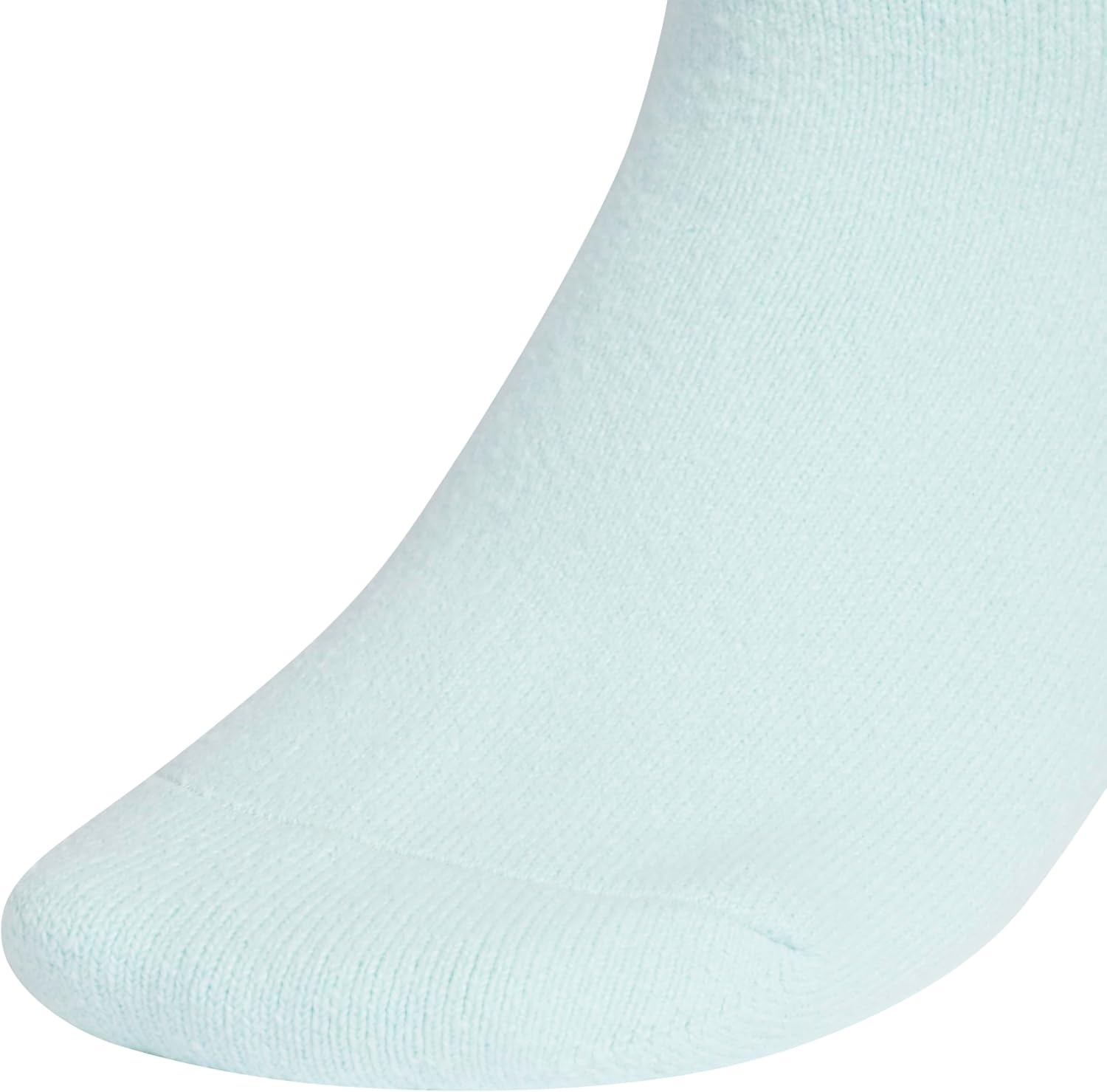 image:imageadidas Womens Cushioned Comfort Socks 3 Pairs Super Soft amp CozyCrew2Halo Mint GreenClear PinkPreloved Ink Blue