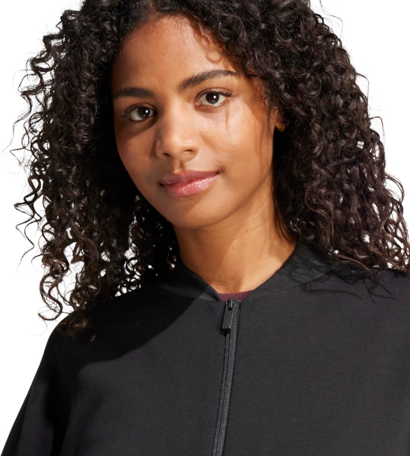 image:imageadidas Womens Essentials Contemporary Logo Bomber JacketBlack