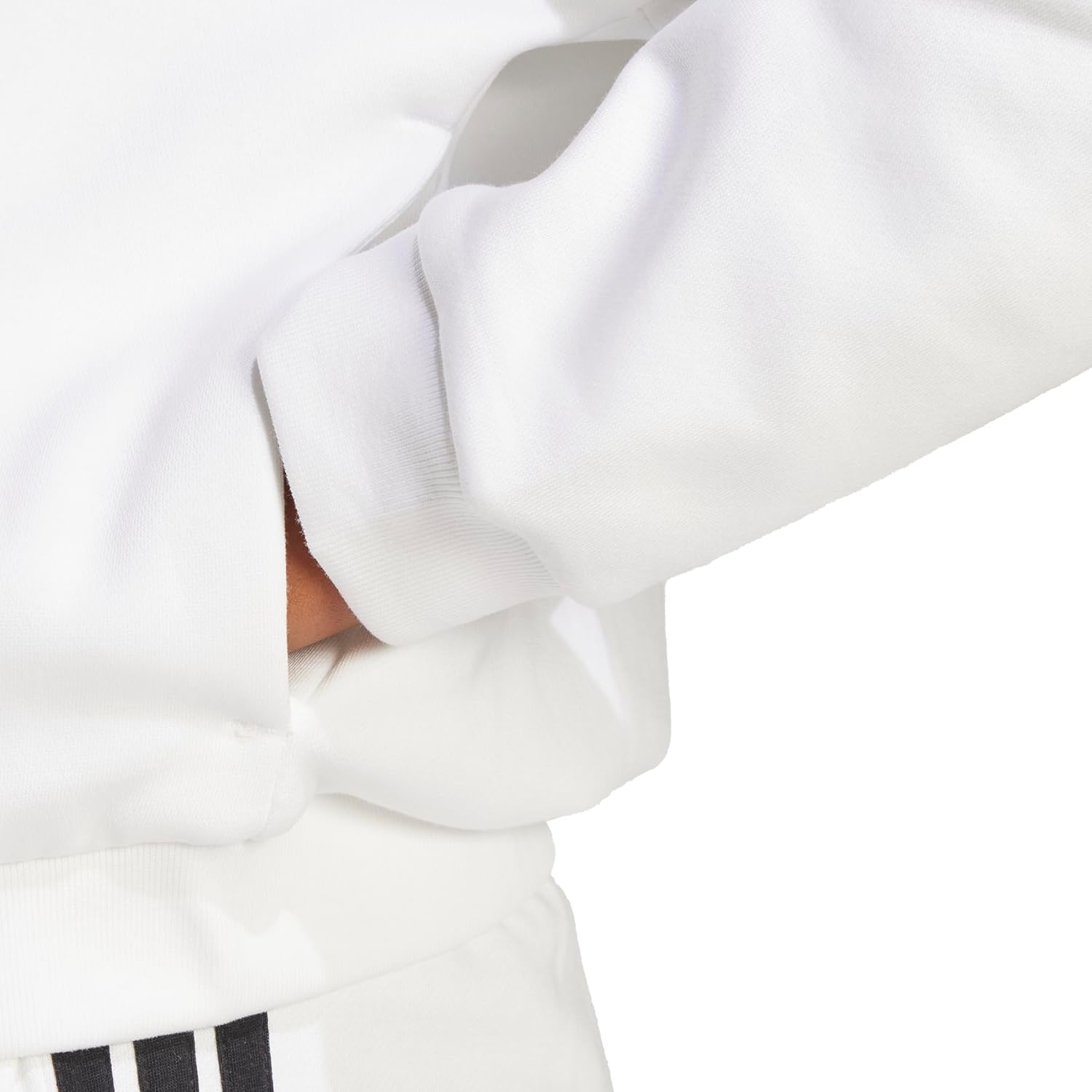 image:imageadidas Womens Essentials Contemporary Logo Bomber JacketWhite