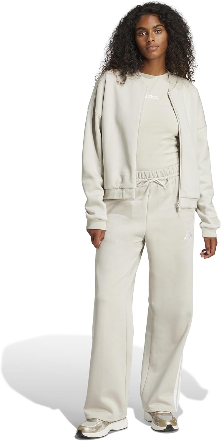 image:imageadidas Womens Essentials Contemporary Logo Bomber JacketWonder Alumina
