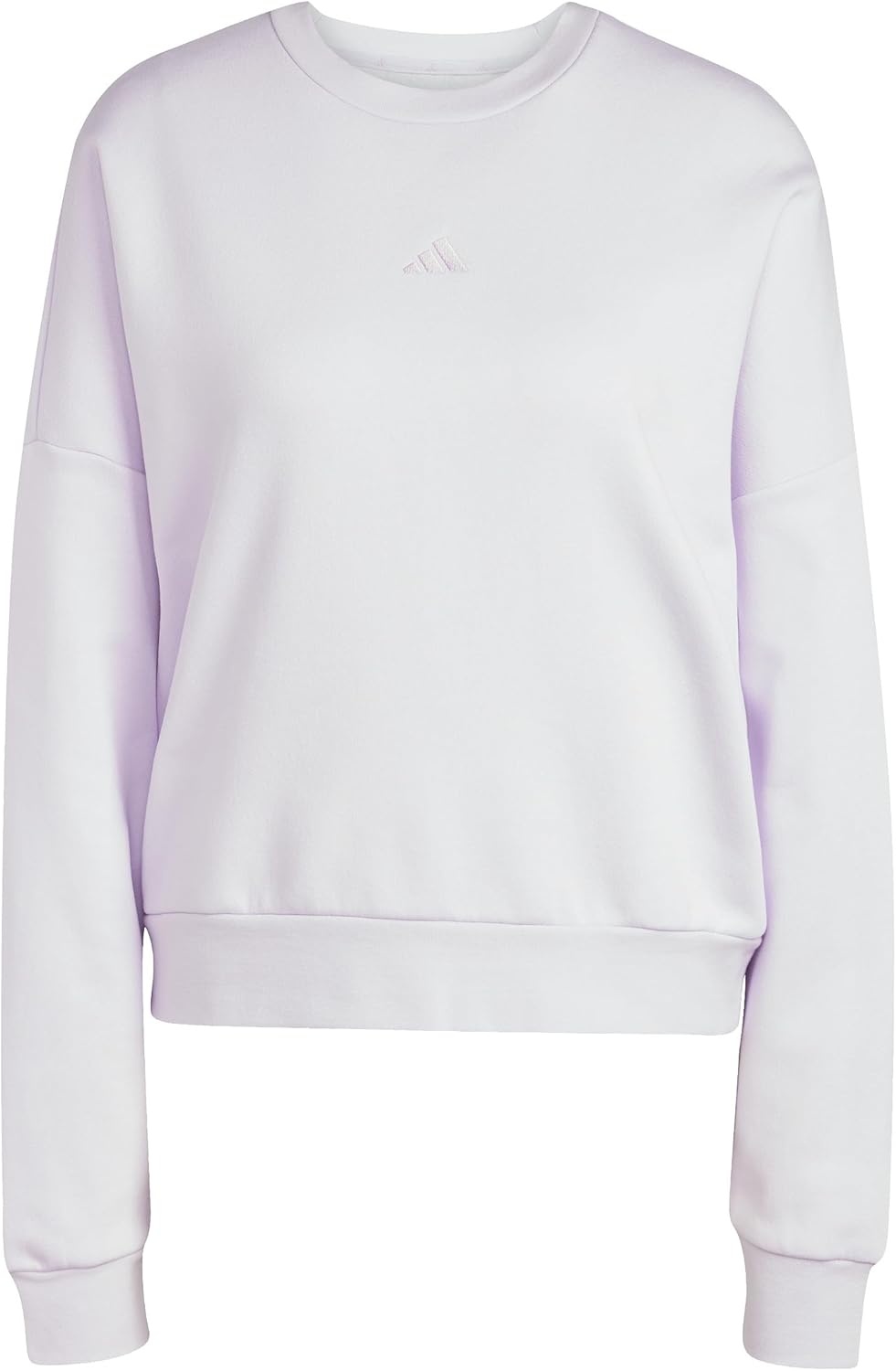 image:imageadidas Womens Essentials Small Logo FeelCozy SweatshirtIce LavenderBliss Lilac