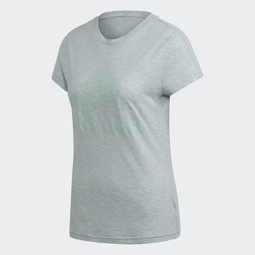 image:imageadidas Womens Essentials Winners TShirtGreen Tint Melange