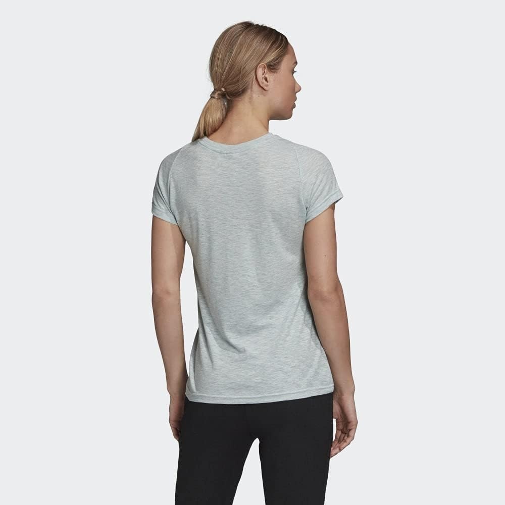 image:imageadidas Womens Essentials Winners TShirtGreen Tint Melange