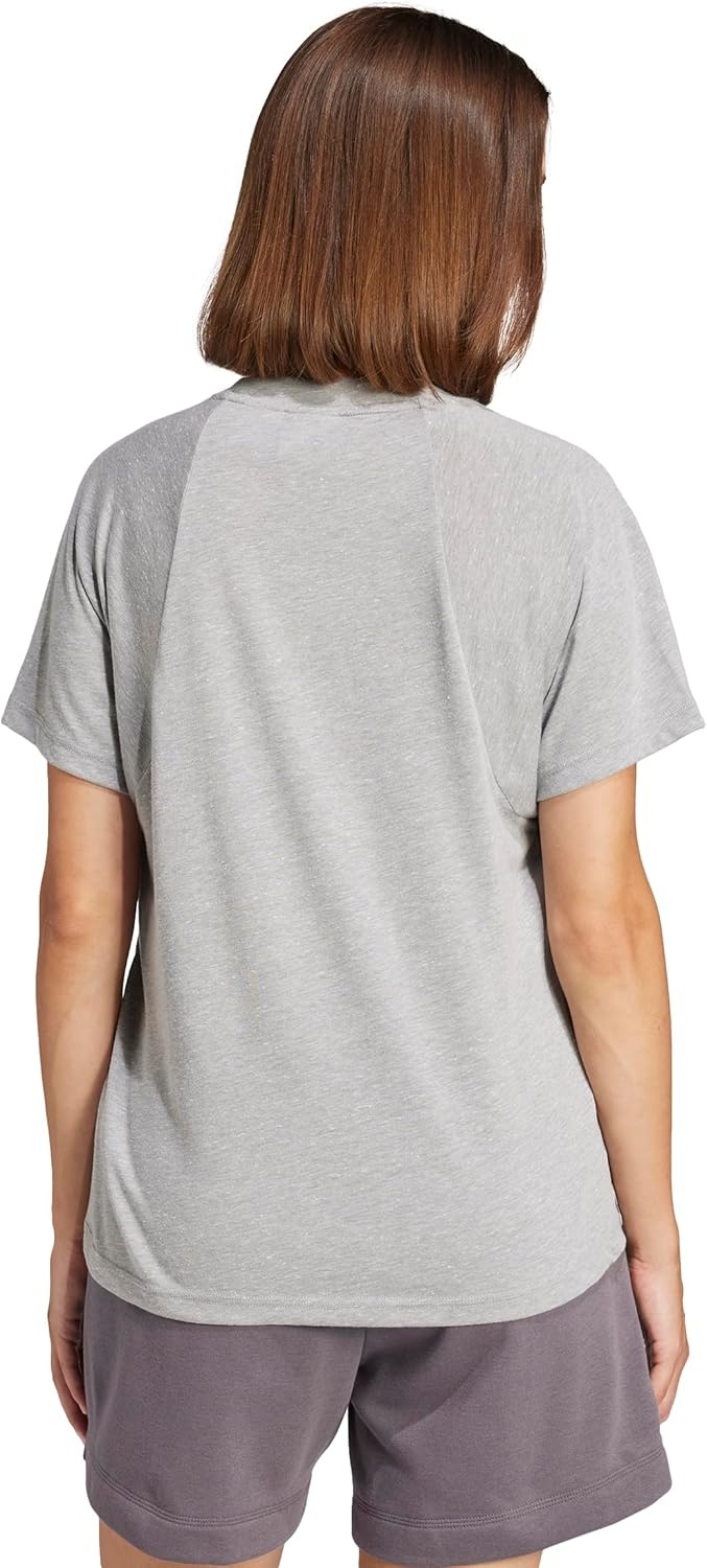 image:imageadidas Womens Essentials Winners TShirtSolid GreyBlack