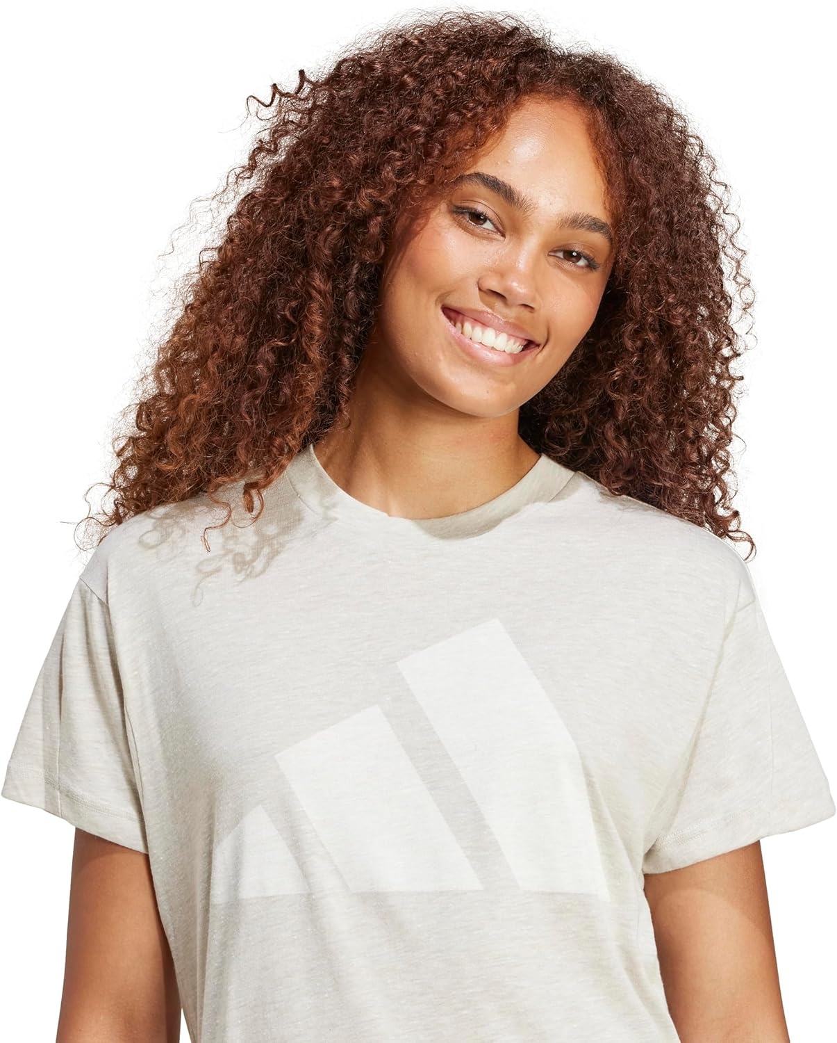 image:imageadidas Womens Essentials Winners TShirtWonder AluminaWhite