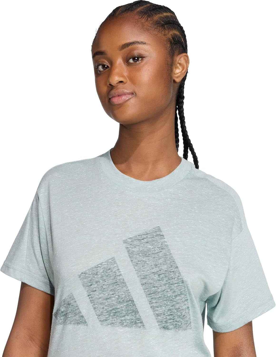 image:imageadidas Womens Essentials Winners TShirtWonder SageGreen Earth