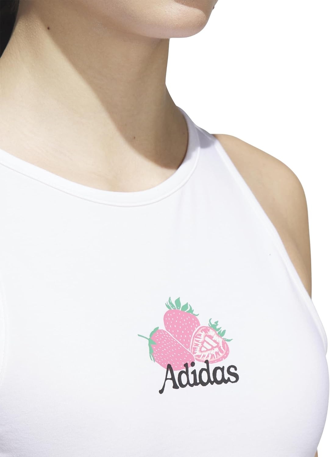 image:imageadidas Womens Farmers Market Graphic Tank TopWhite