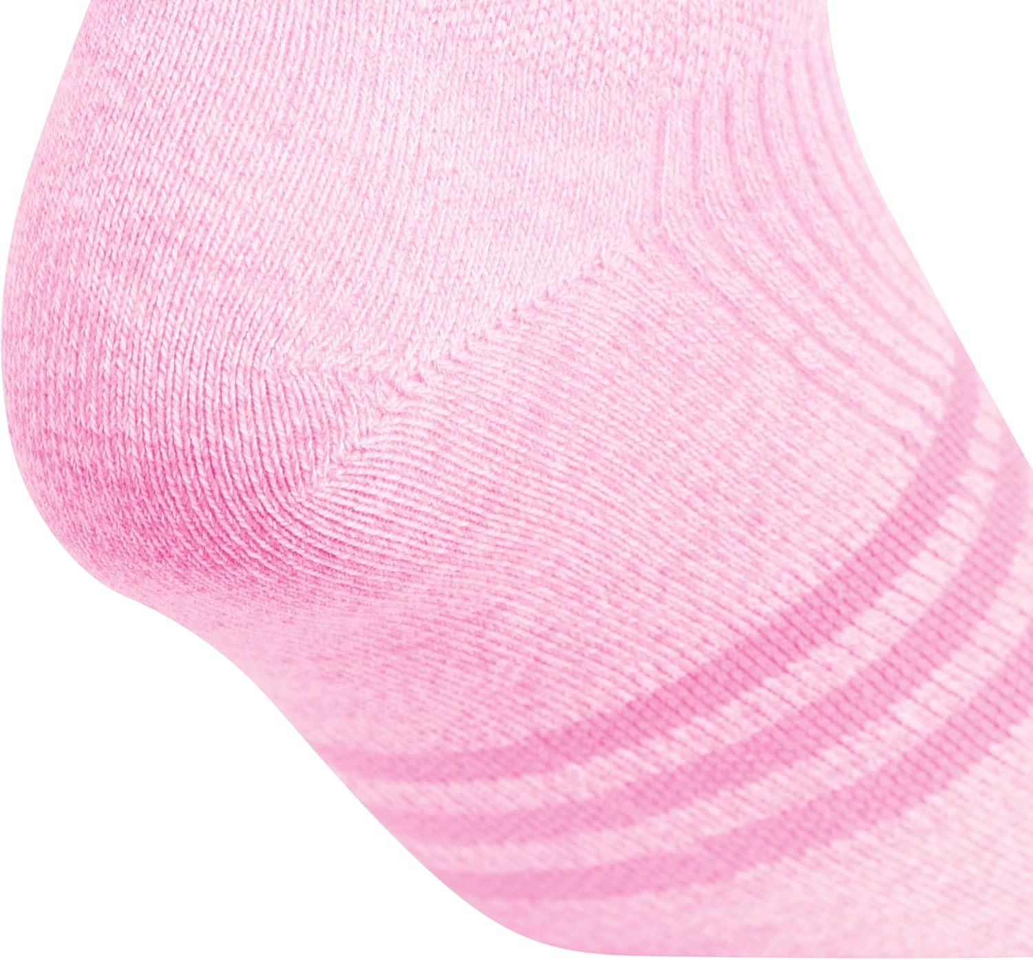 image:imageadidas Womens Superlite No Show Socks 6 Pairs Lightweight amp BreathableBliss PinkCrystal Sand BeigeSemi Green Spark3