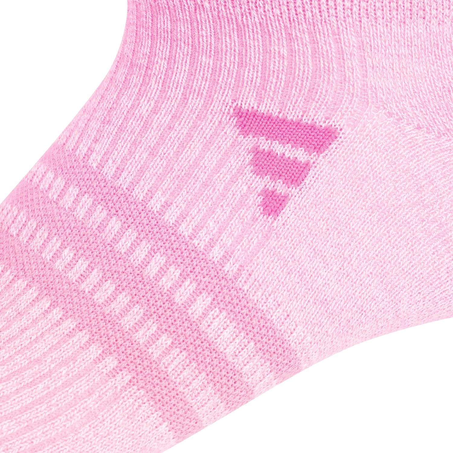 image:imageadidas Womens Superlite No Show Socks 6 Pairs Lightweight amp BreathableBliss PinkCrystal Sand BeigeSemi Green Spark3